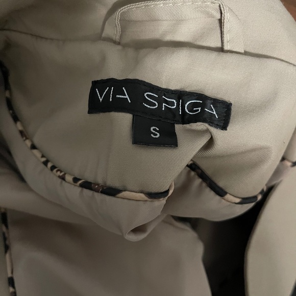 Via Spiga ( S ) biege babydoll trench - Picture 6 of 6
